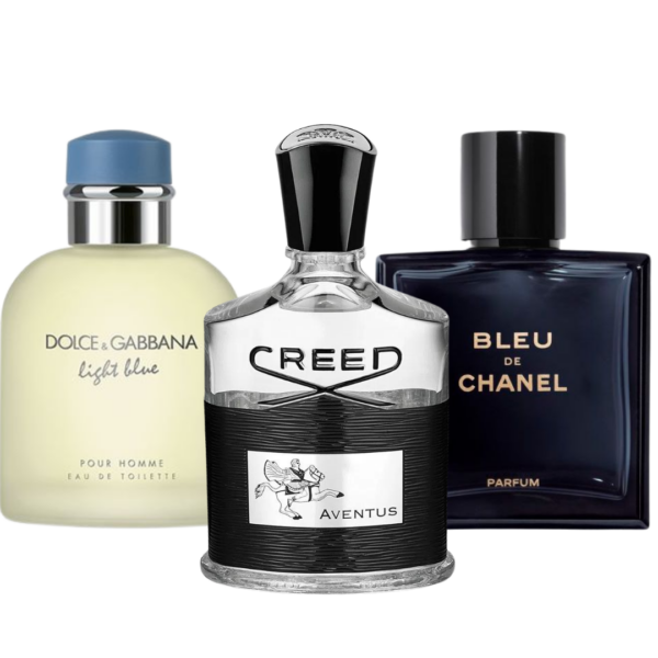 Pakje van 3 parfums: Allure Homme Sport, Jean Paul Gaultier Scandal, Cartier Declaration (Eau de Parfum)